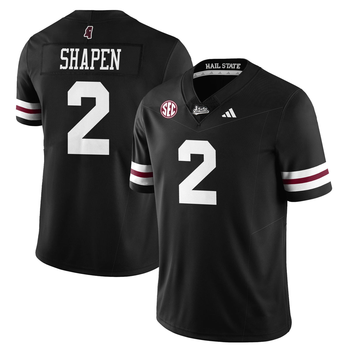 Men's Mississippi State Football "Darkness" Limited Jersey - All Stitched - image 5