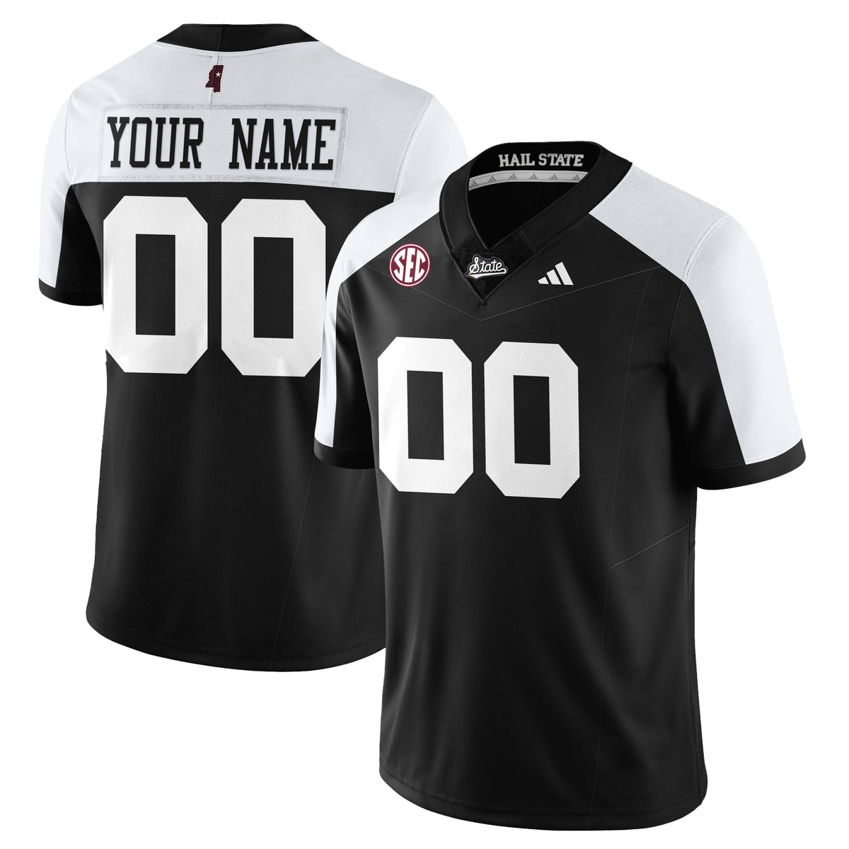 Men's Mississippi State Football "Darkness" Limited Jersey - All Stitched - image 6