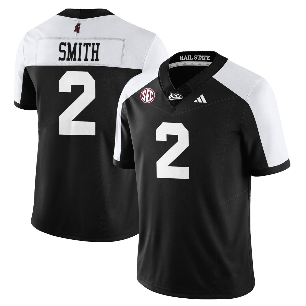 Men's Mississippi State Football "Darkness" Limited Jersey - All Stitched - image 8