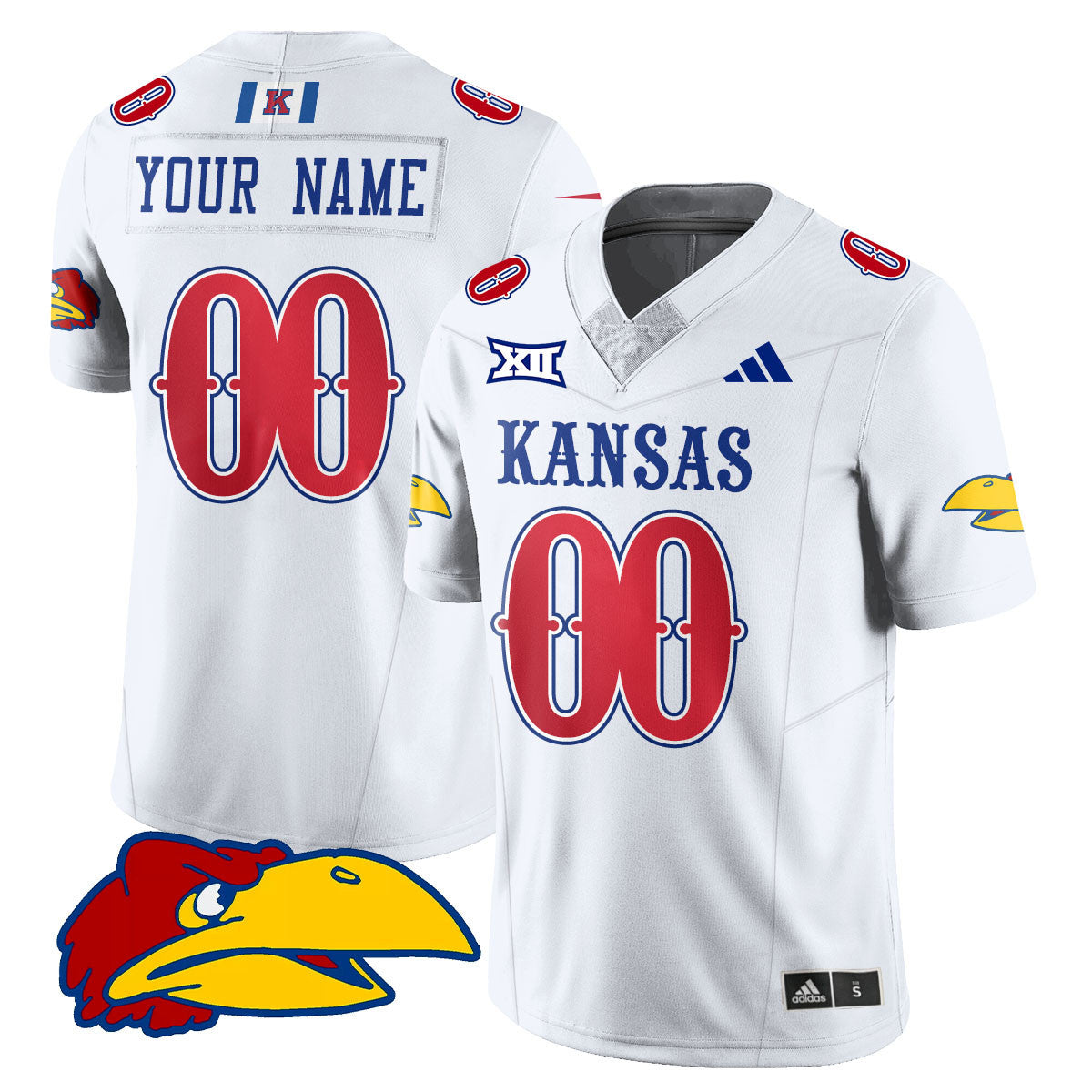Women's Kansas Jayhawks Football 2025 Limited Jersey - All Stitched - image 9