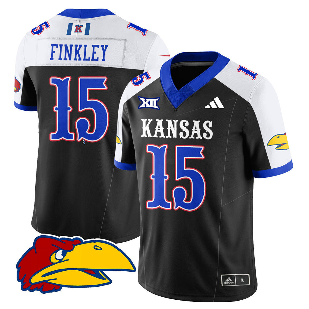 Women's Kansas Jayhawks Football 2025 Limited Jersey - All Stitched - image 16