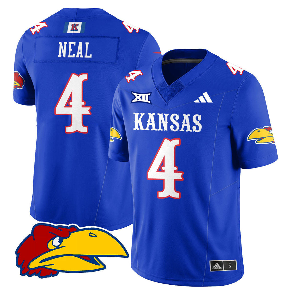 Women's Kansas Jayhawks Football 2025 Limited Jersey - All Stitched - image 18