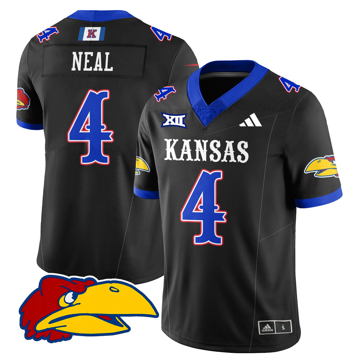 Women's Kansas Jayhawks Football 2025 Limited Jersey - All Stitched - image 19