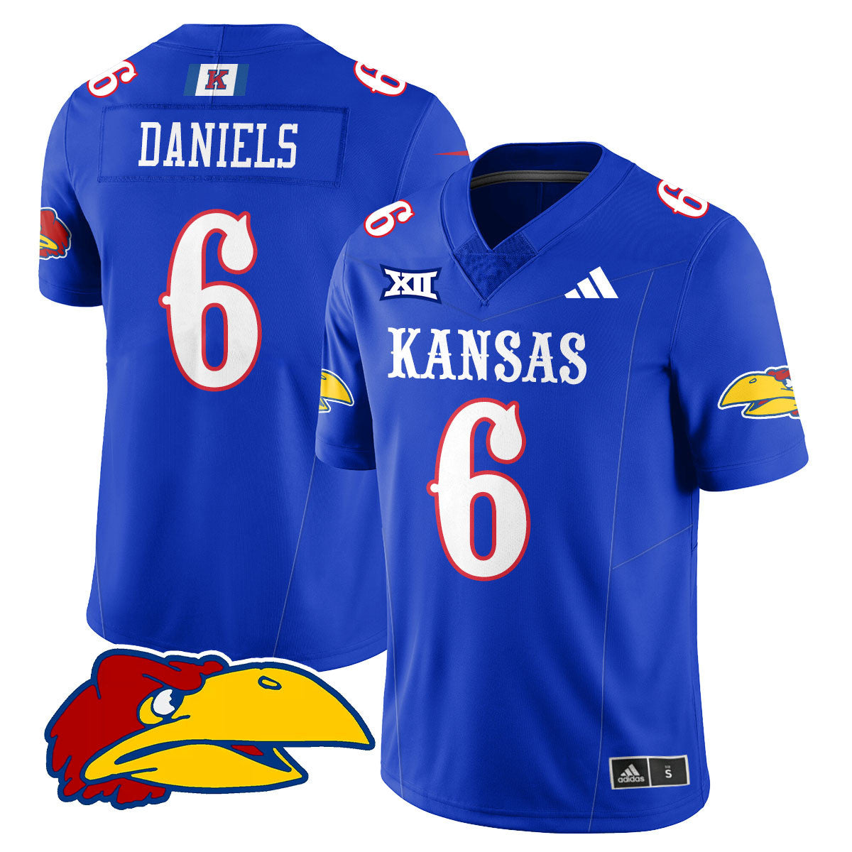 Women's Kansas Jayhawks Football 2025 Limited Jersey - All Stitched - image 21