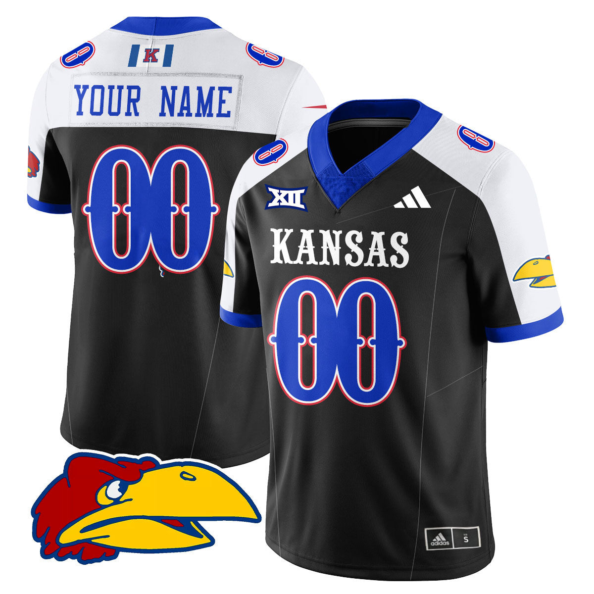 Women's Kansas Jayhawks Football 2025 Limited Jersey - All Stitched - image 23