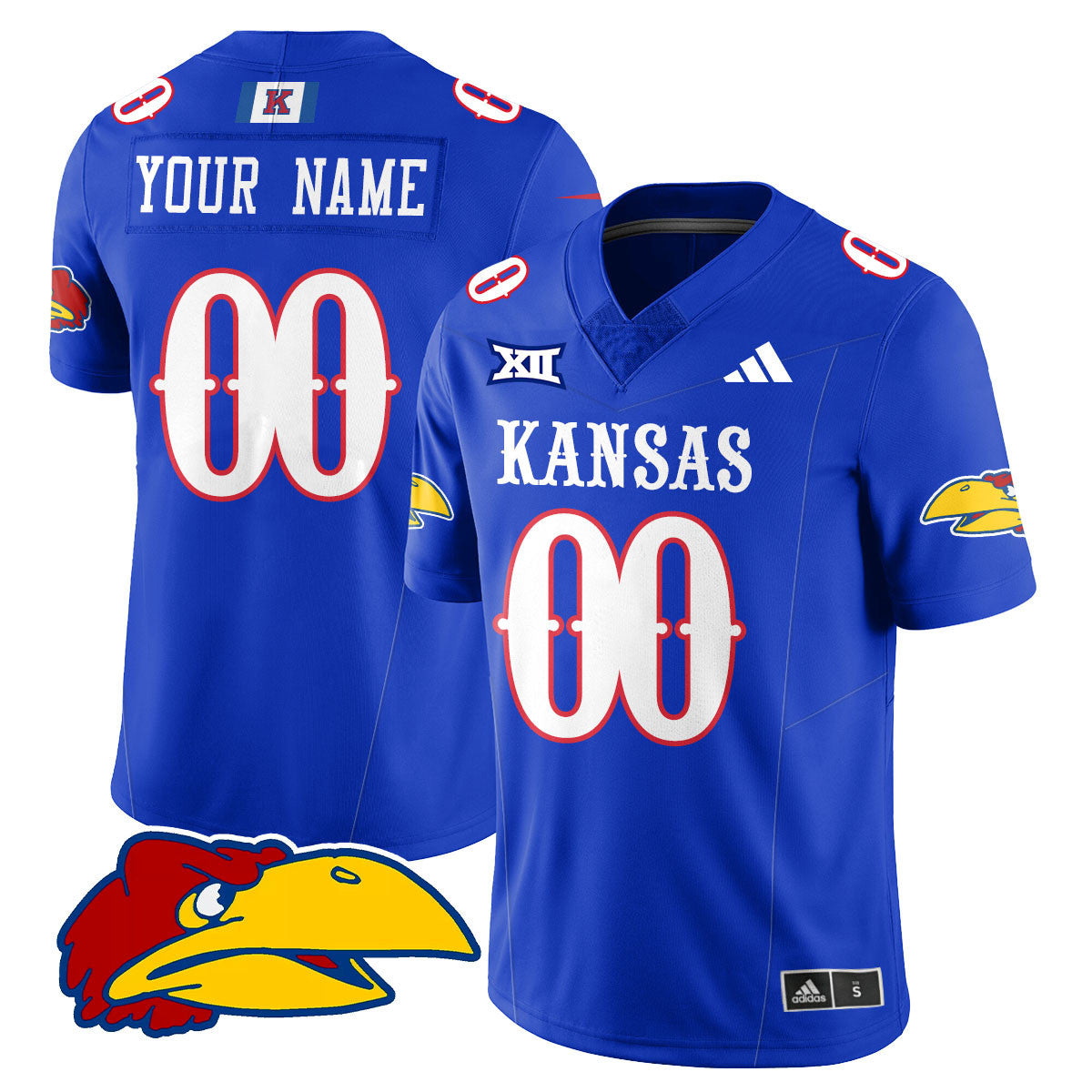 Women's Kansas Jayhawks Football 2025 Limited Jersey - All Stitched - image 24