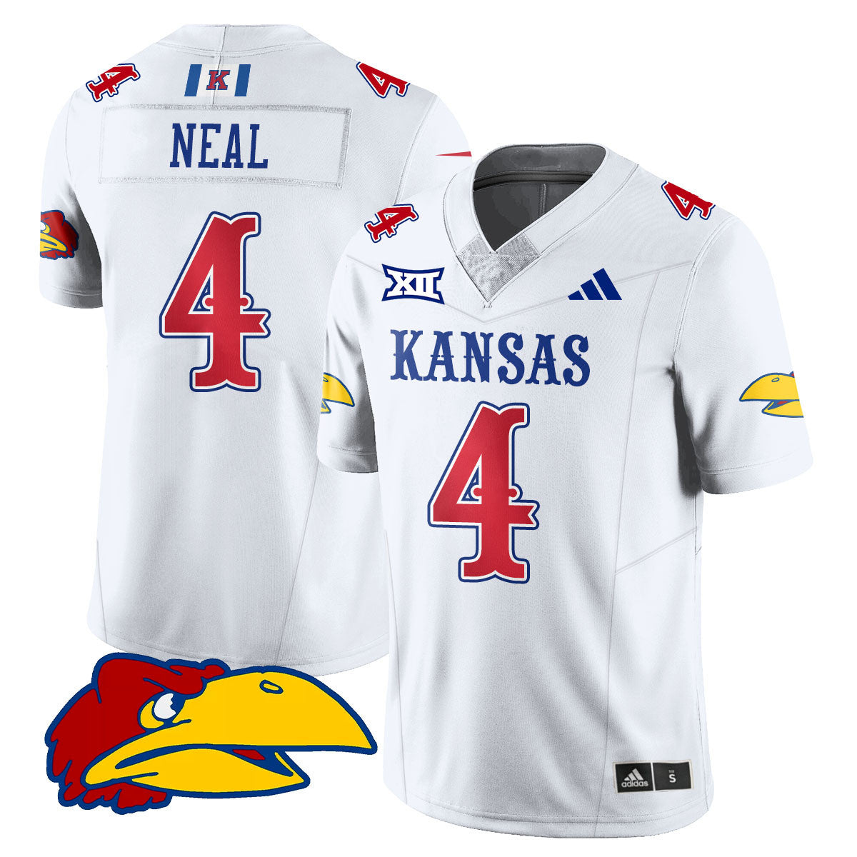 Women's Kansas Jayhawks Football 2025 Limited Jersey - All Stitched - image 12