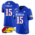Women's Kansas Jayhawks Football 2025 Limited Jersey - All Stitched - image 1