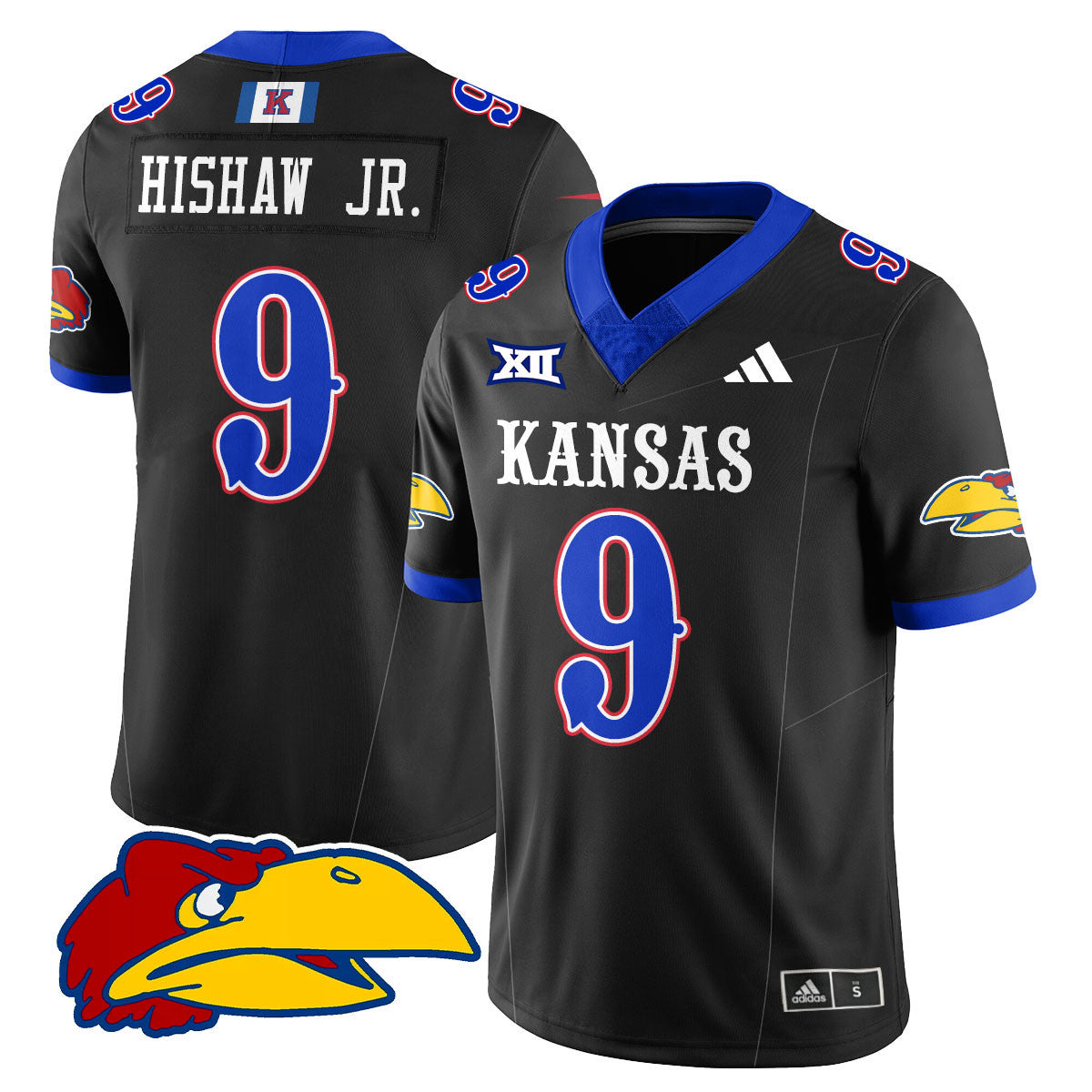 Men's Kansas Jayhawks Football 2025 Limited Jersey - All Stitched - image 9