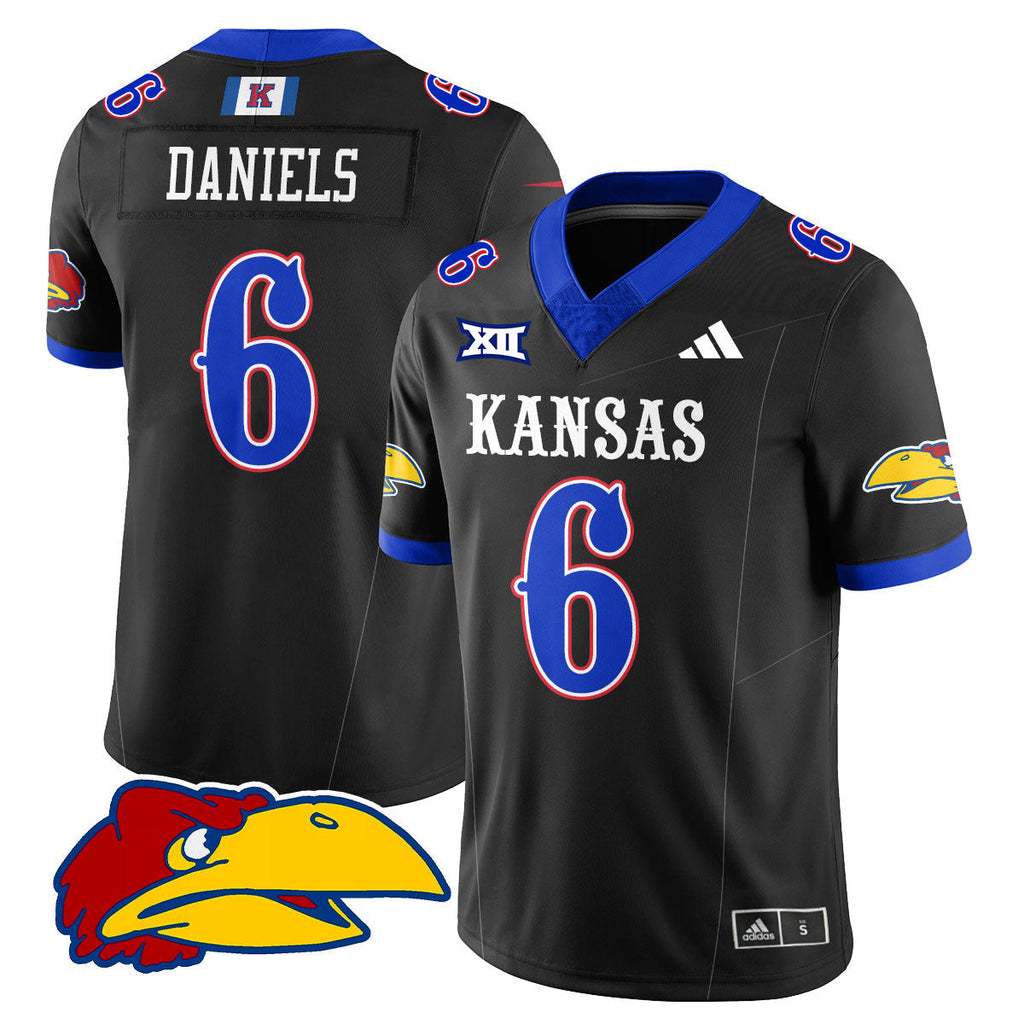 Men's Kansas Jayhawks Football 2025 Limited Jersey - All Stitched - image 13