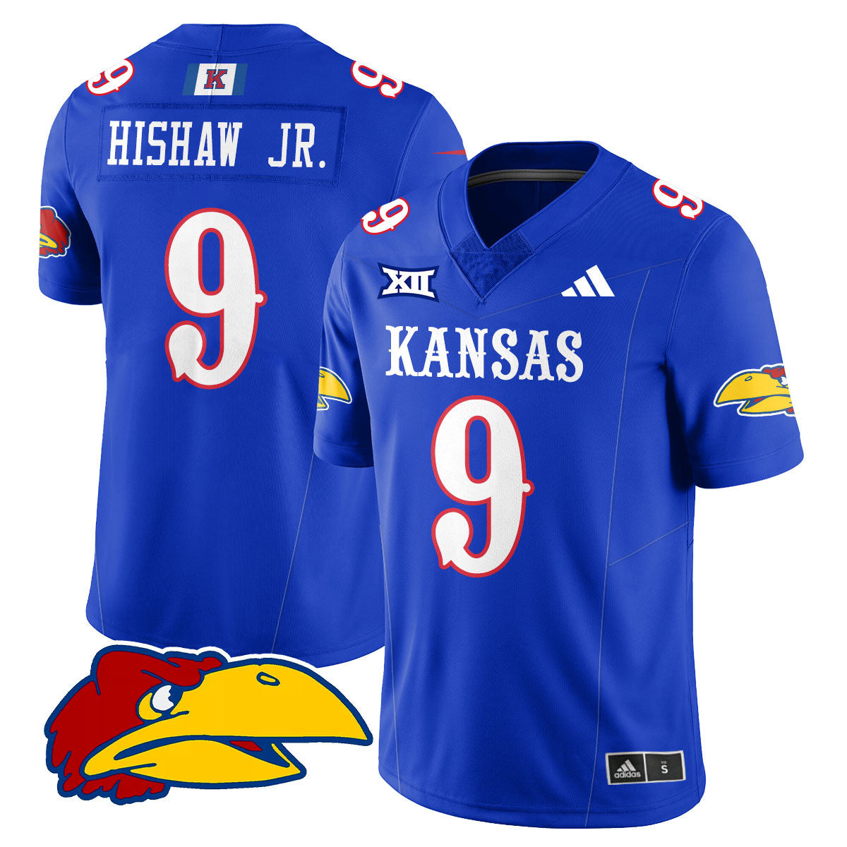 Men's Kansas Jayhawks Football 2025 Limited Jersey - All Stitched - image 20