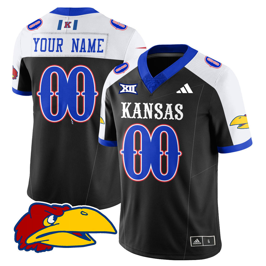 Men's Kansas Jayhawks Football 2025 Limited Jersey - All Stitched - image 23