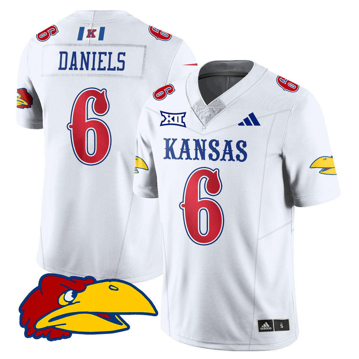 Men's Kansas Jayhawks Football 2025 Limited Jersey - All Stitched - image 2