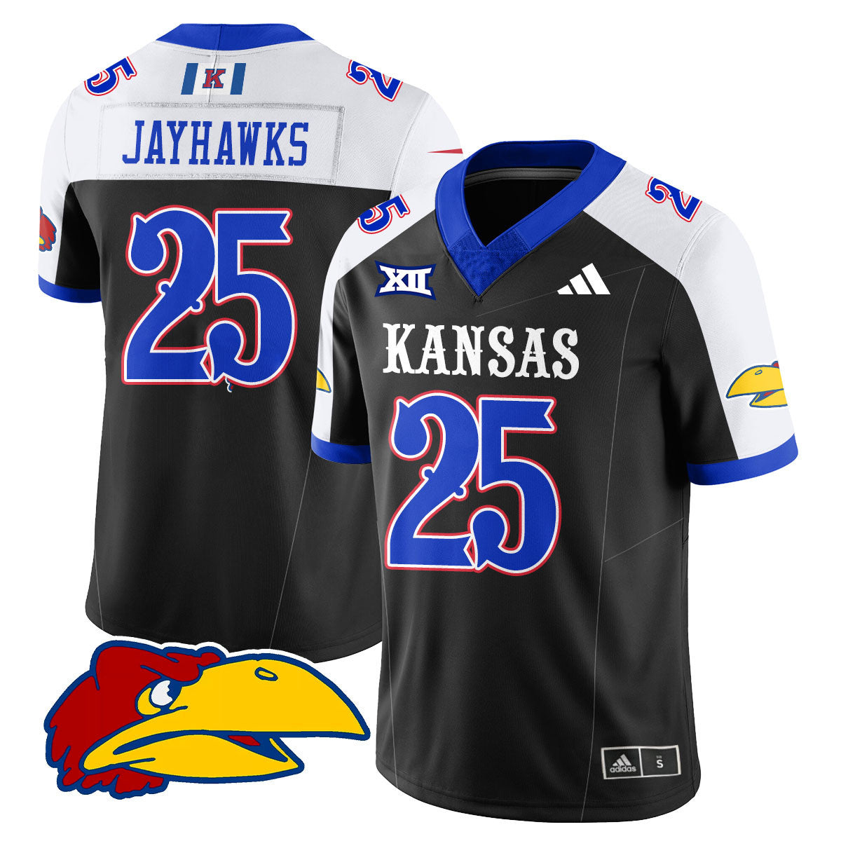 Men's Kansas Jayhawks Football 2025 Limited Jersey - All Stitched - image 26