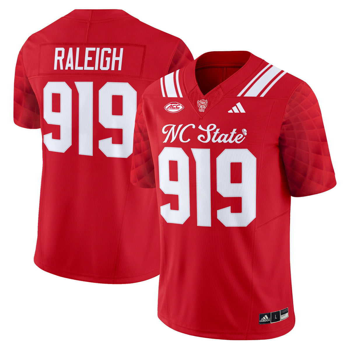 NC State Wolfpack 'City of Oaks' Vapor Limited Jersey - All Stitched - image 2