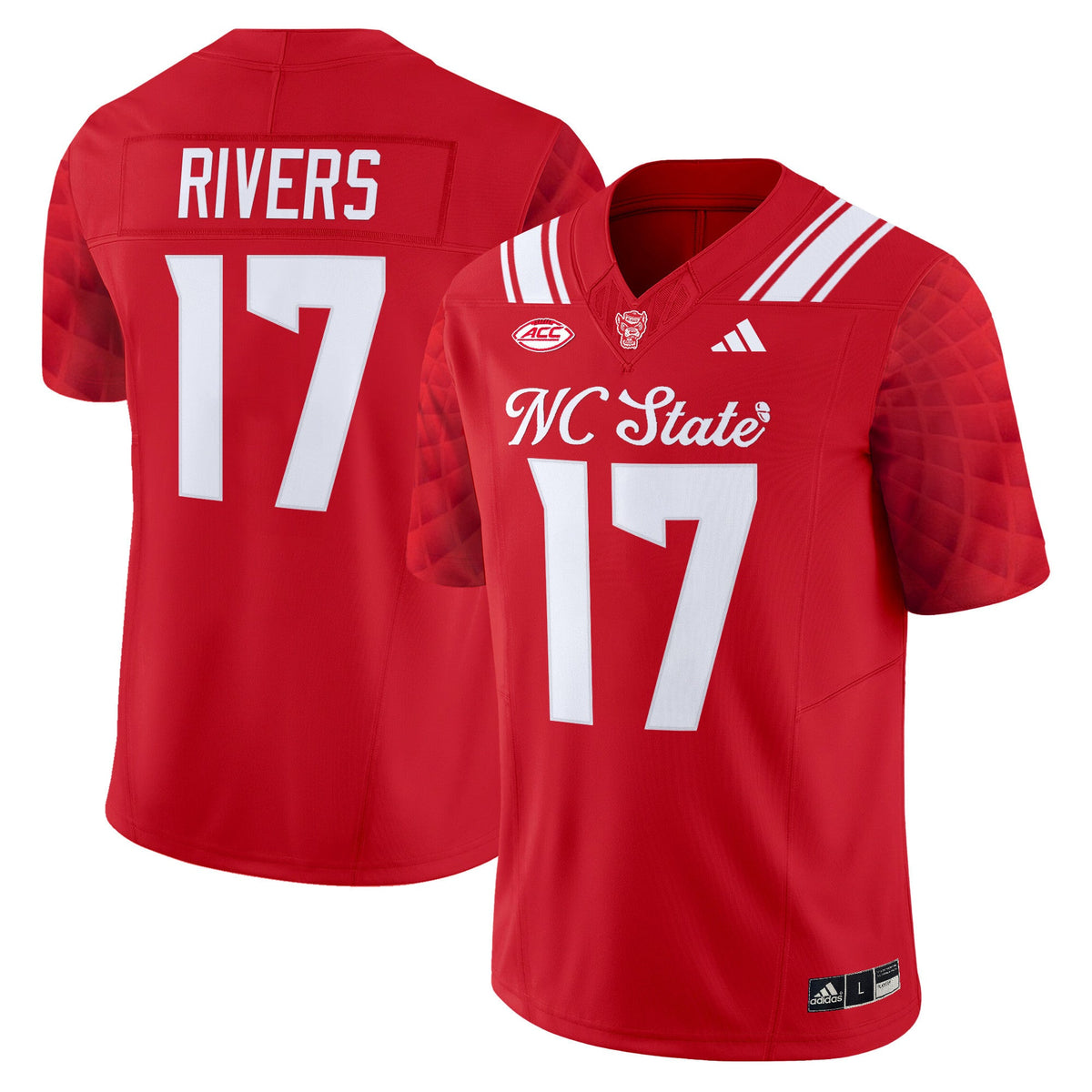 NC State Wolfpack 'City of Oaks' Vapor Limited Jersey - All Stitched - image 5