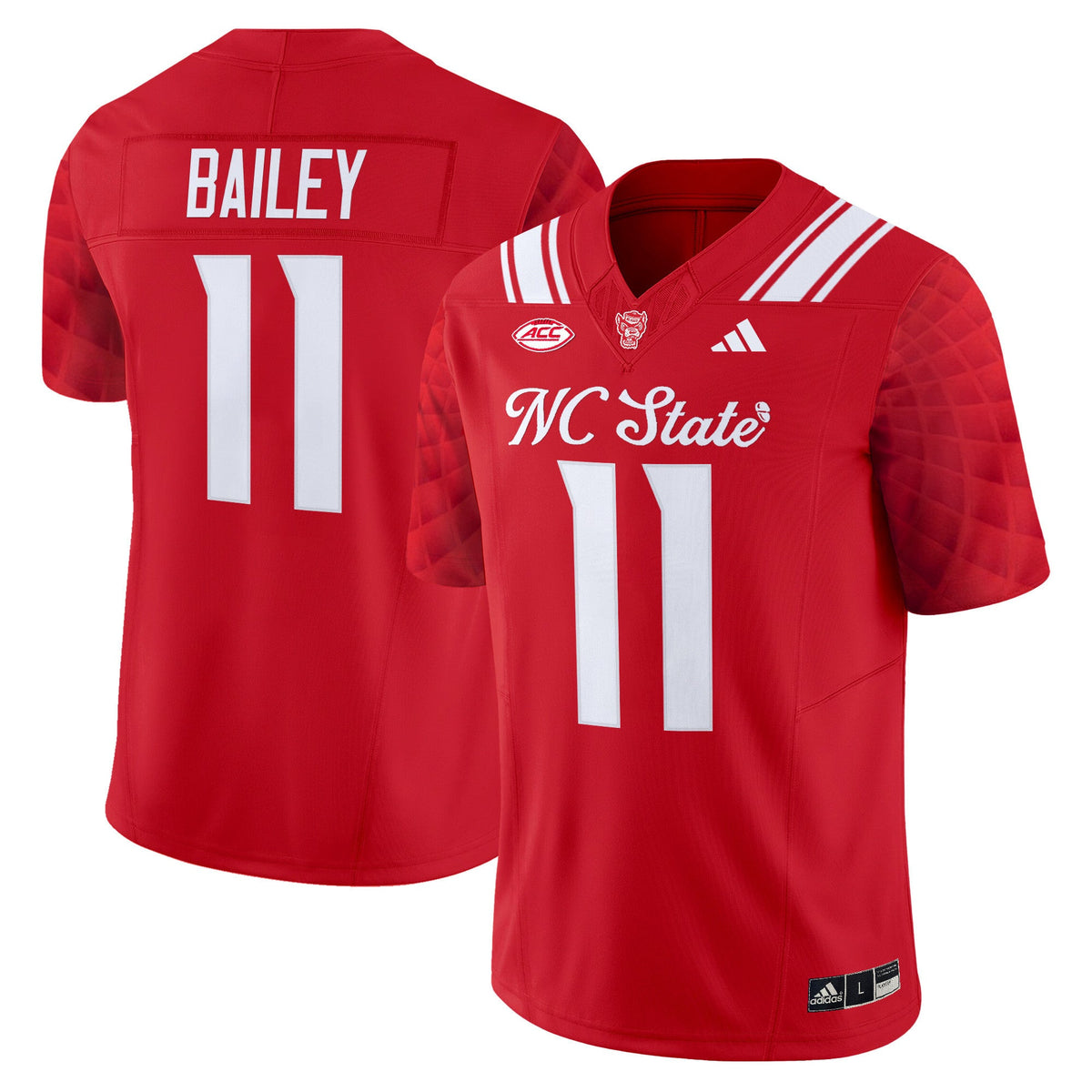 NC State Wolfpack 'City of Oaks' Vapor Limited Jersey - All Stitched - image 1