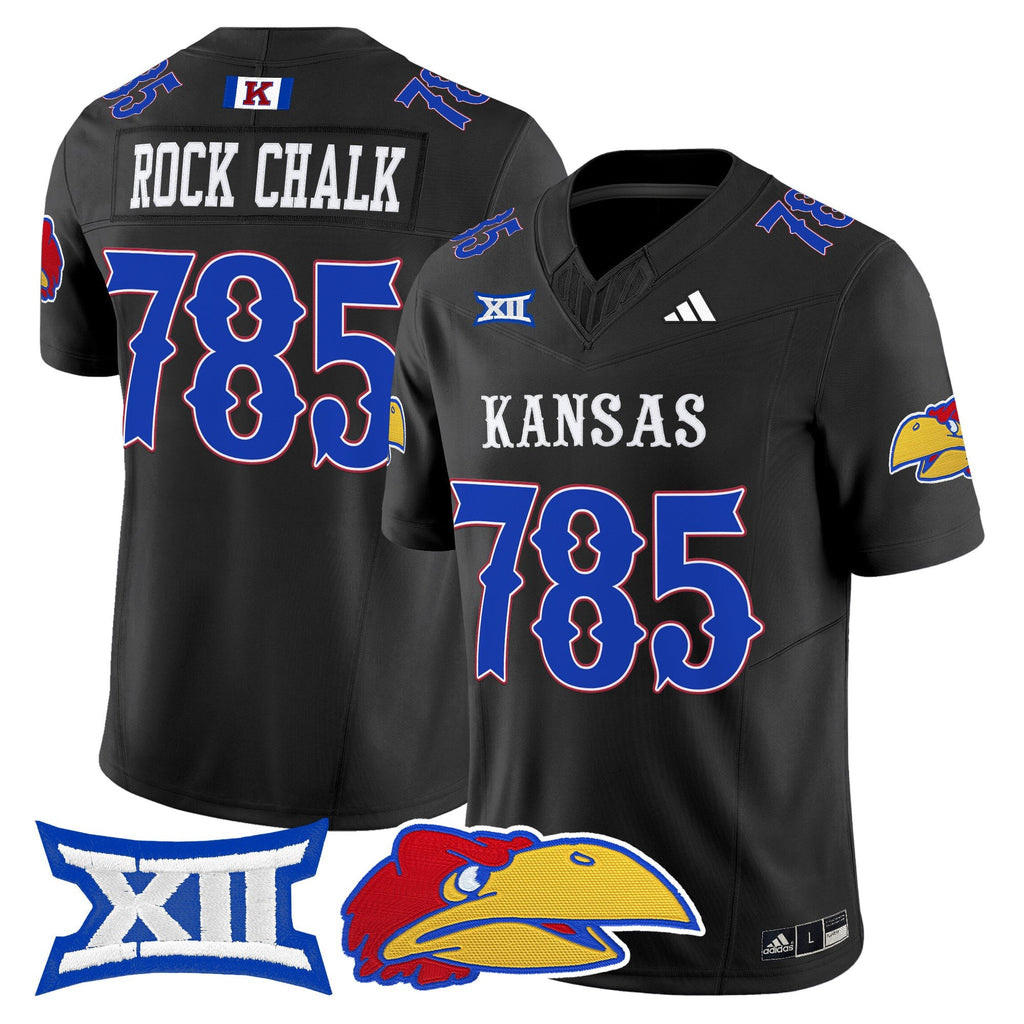 Men's Kansas Jayhawks 2025 Vapor Limited Jersey - All Stitched - image 10