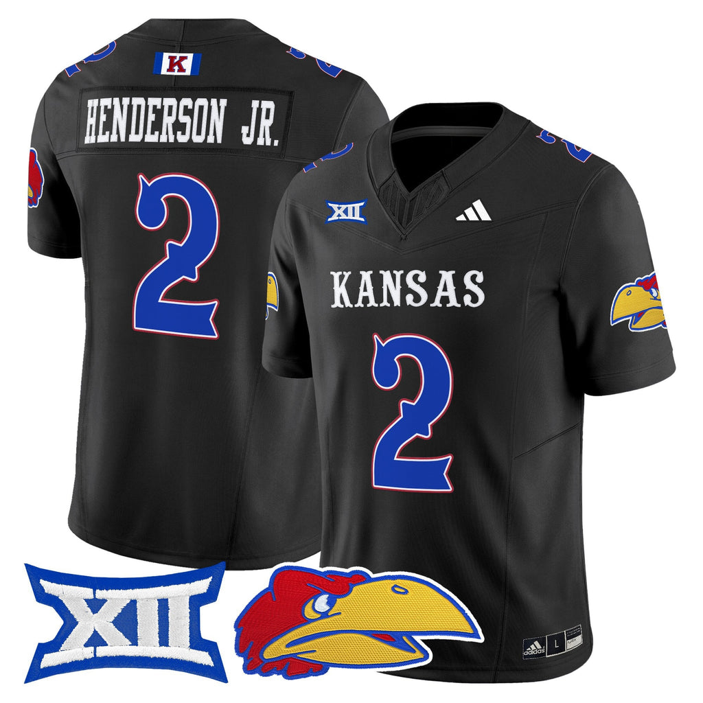 Men's Kansas Jayhawks 2025 Vapor Limited Jersey - All Stitched - image 13