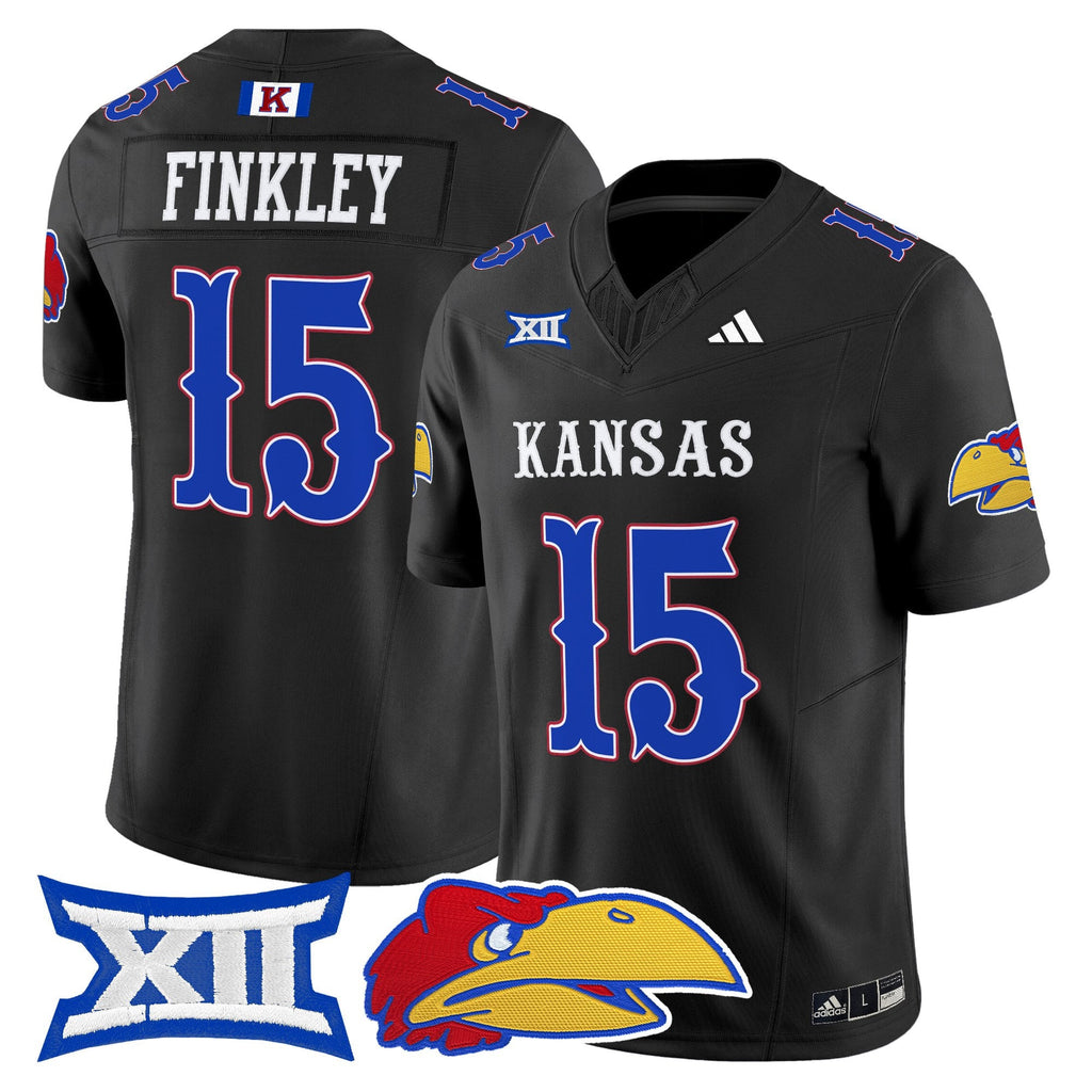 Men's Kansas Jayhawks 2025 Vapor Limited Jersey - All Stitched - image 14