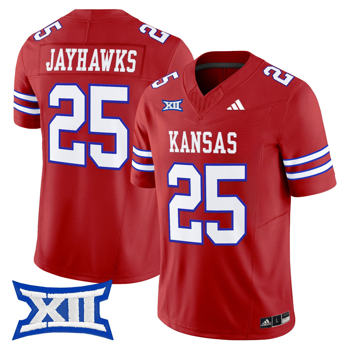 Men's Kansas Jayhawks 2025 Vapor Limited Jersey - All Stitched - image 24