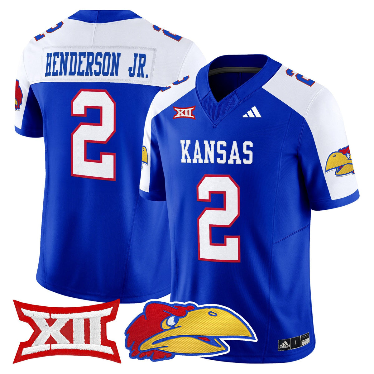 Men's Kansas Jayhawks 2025 Vapor Limited Jersey - All Stitched - image 37