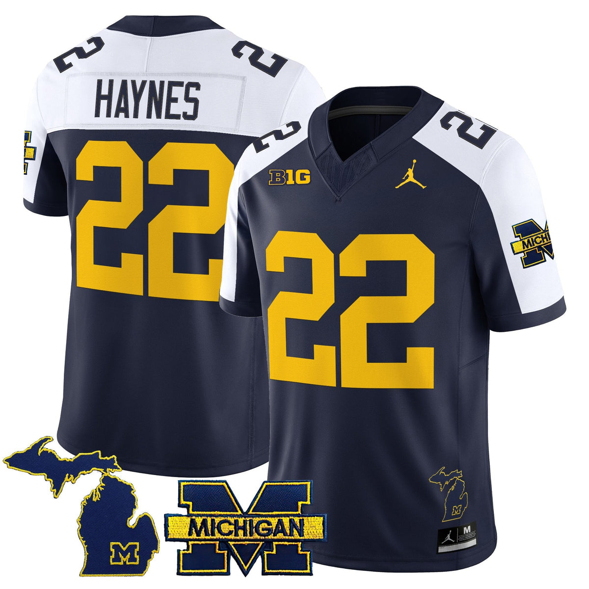 Men's Michigan Wolverines 2025 Vapor Limited Jersey - All Stitched - image 5
