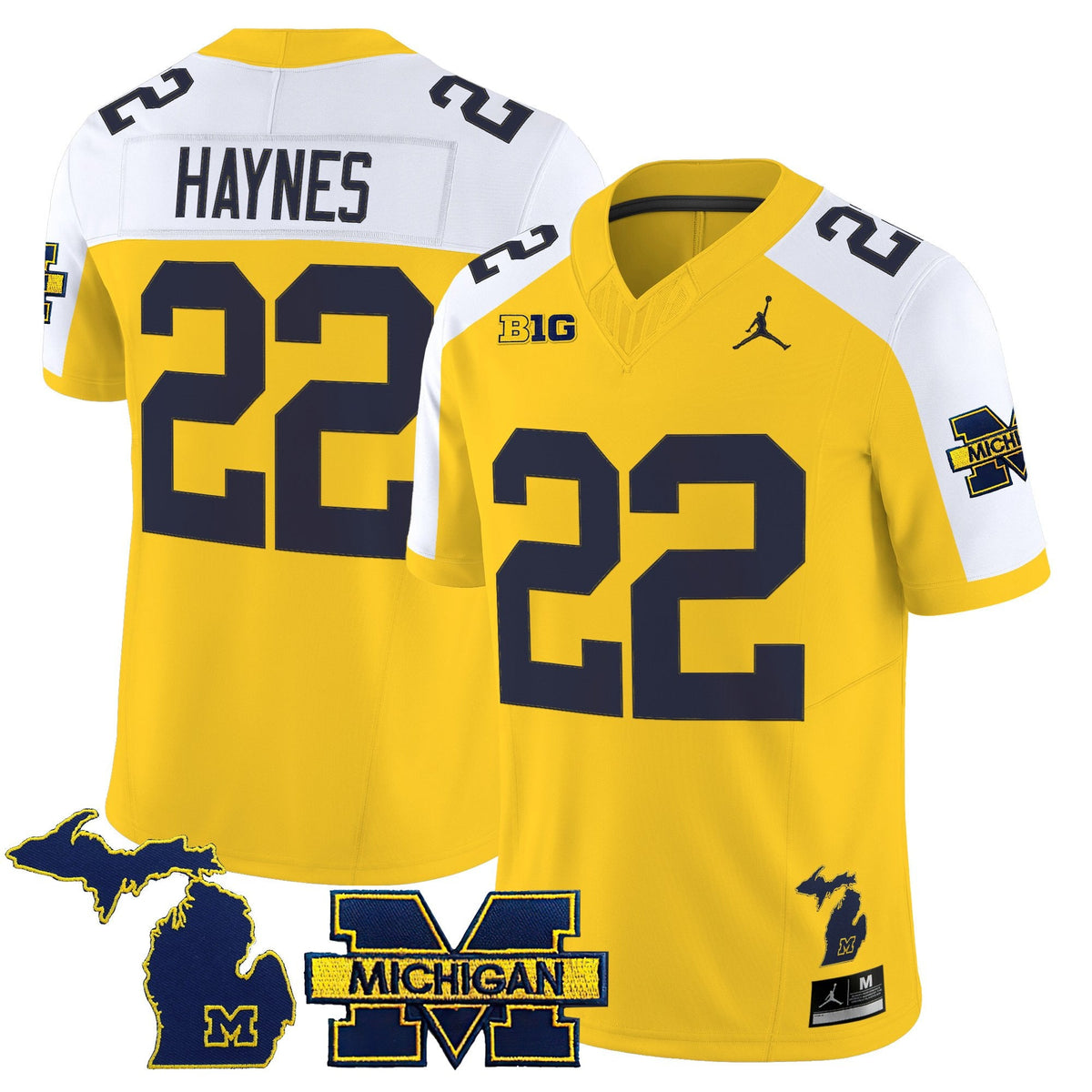 Women's Michigan Wolverines 2025 Vapor Limited Jersey - All Stitched - image 13