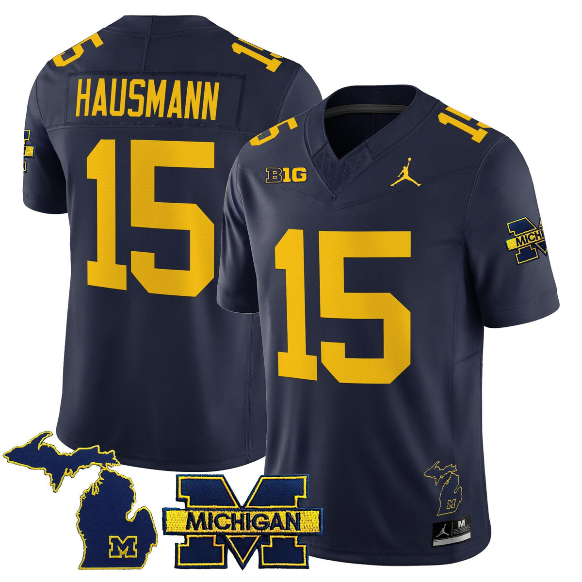 Women's Michigan Wolverines 2025 Vapor Limited Jersey - All Stitched - image 20