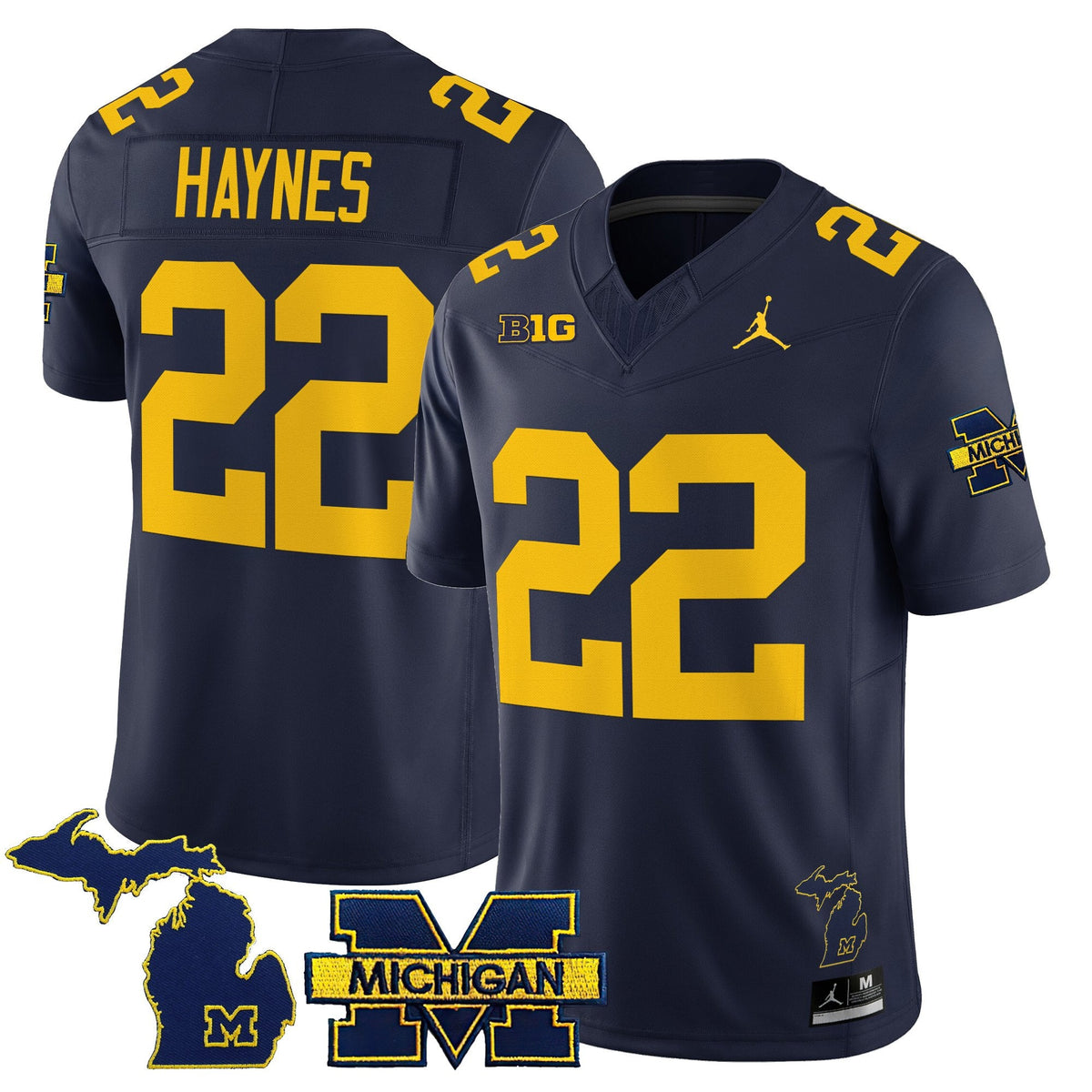 Women's Michigan Wolverines 2025 Vapor Limited Jersey - All Stitched - image 21