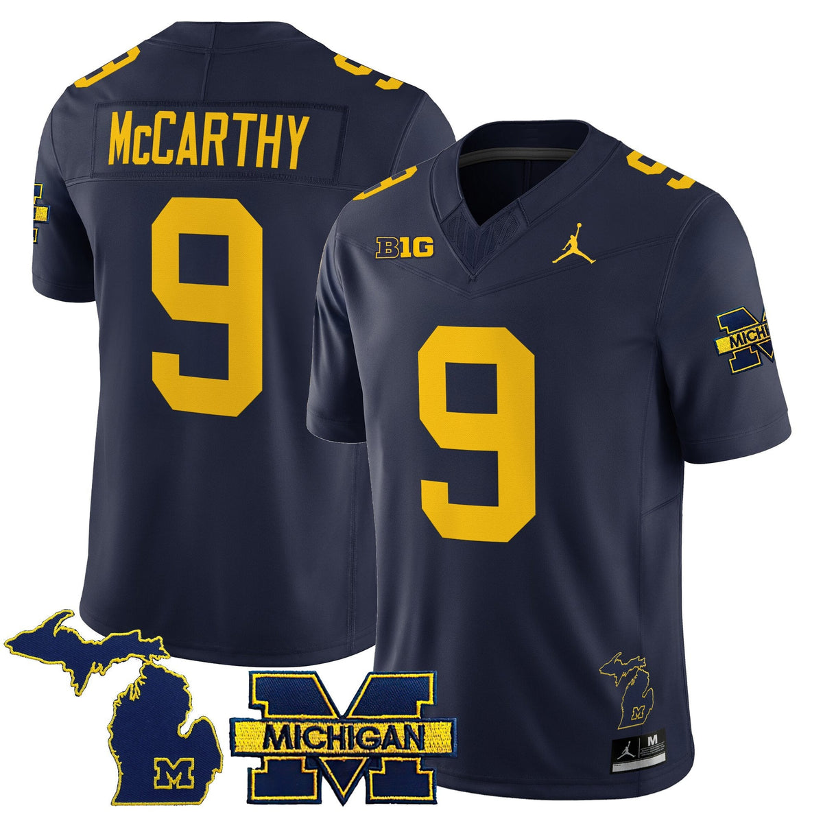 Women's Michigan Wolverines 2025 Vapor Limited Jersey - All Stitched - image 24