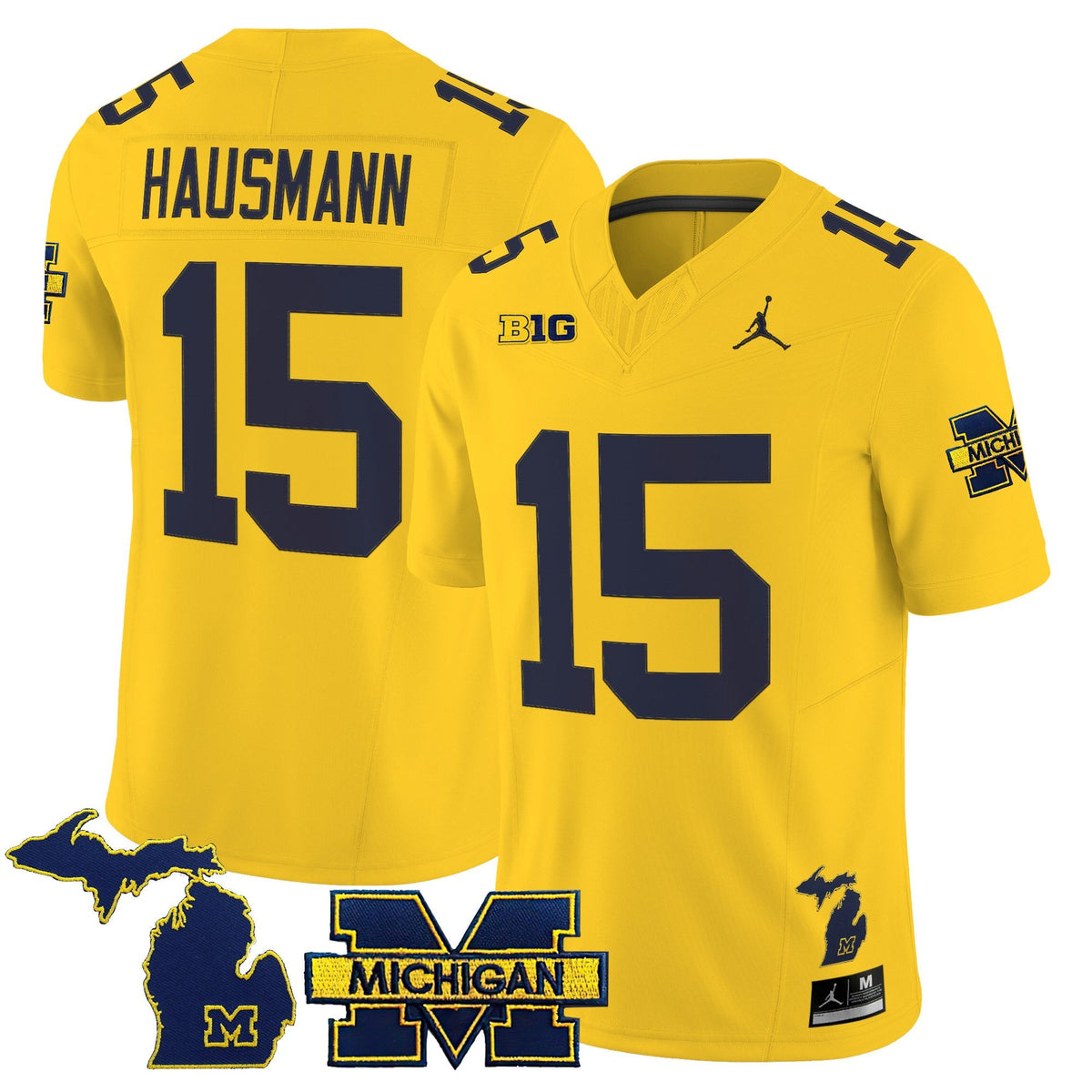 Men's Michigan Wolverines 2025 Vapor Limited Jersey - All Stitched - image 28
