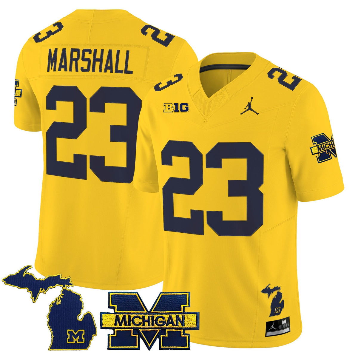 Women's Michigan Wolverines 2025 Vapor Limited Jersey - All Stitched - image 30