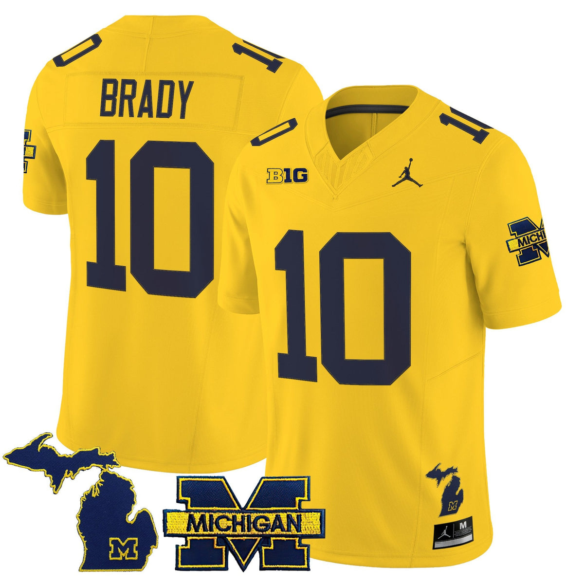 Men's Michigan Wolverines 2025 Vapor Limited Jersey - All Stitched - image 31