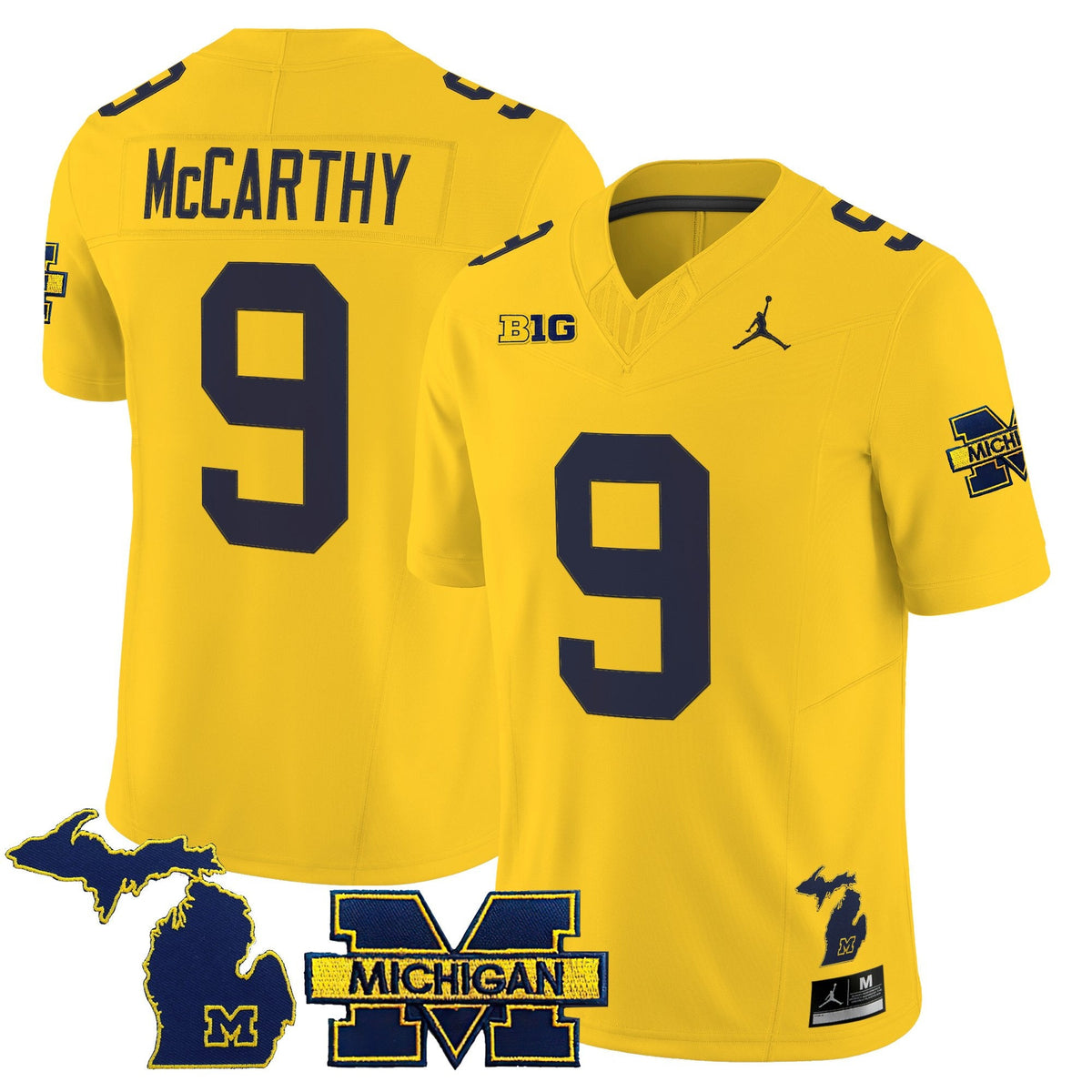 Women's Michigan Wolverines 2025 Vapor Limited Jersey - All Stitched - image 32