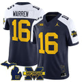 Women's Michigan Wolverines 2025 Vapor Limited Jersey - All Stitched - image 1