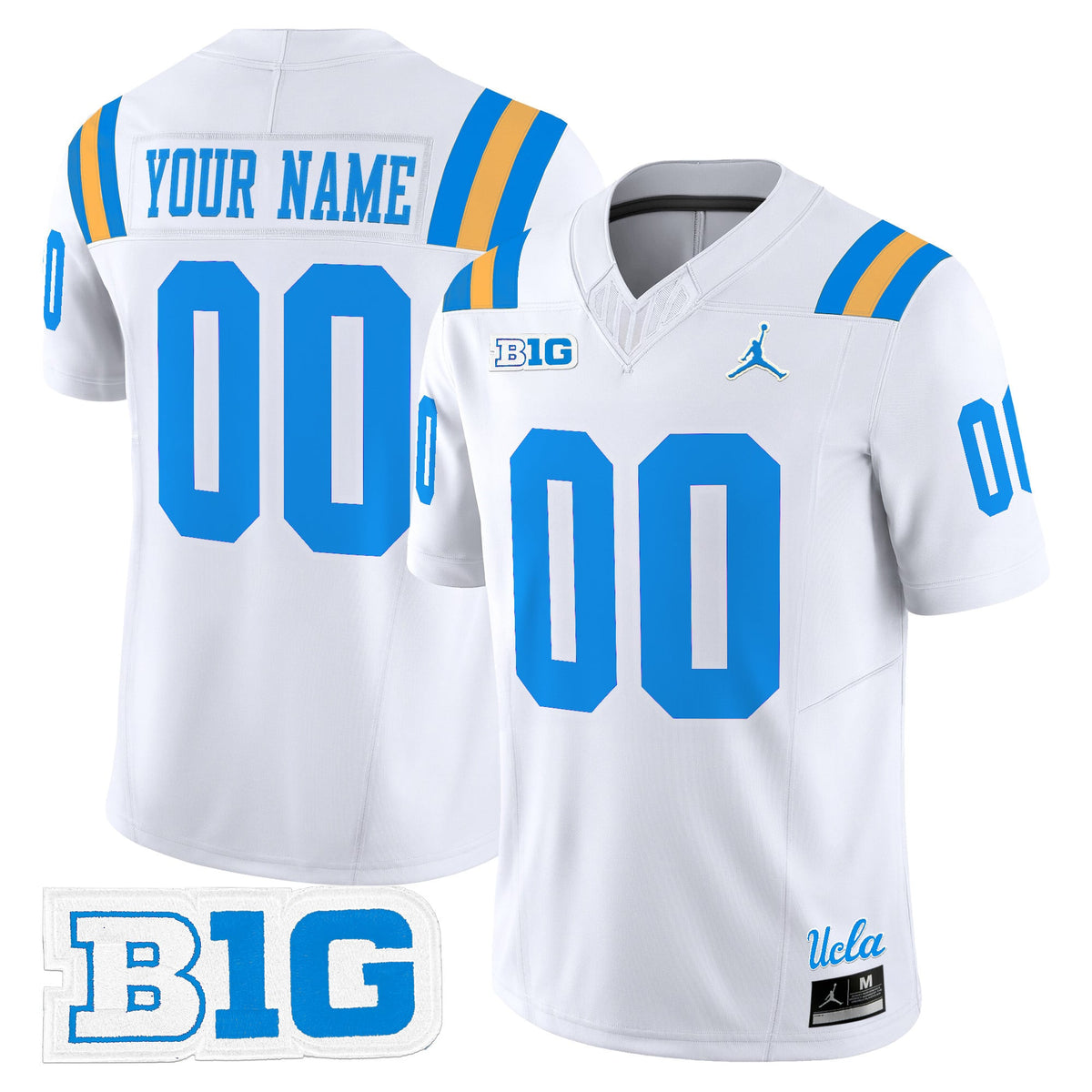 UCLA Bruins 2025 Vapor Limited Custom Jersey - All Stitched - image 4