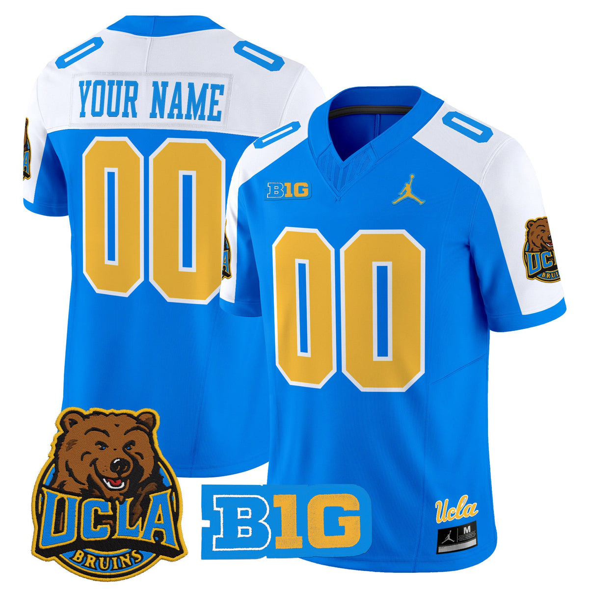 UCLA Bruins 2025 Vapor Limited Custom Jersey - All Stitched - image 1
