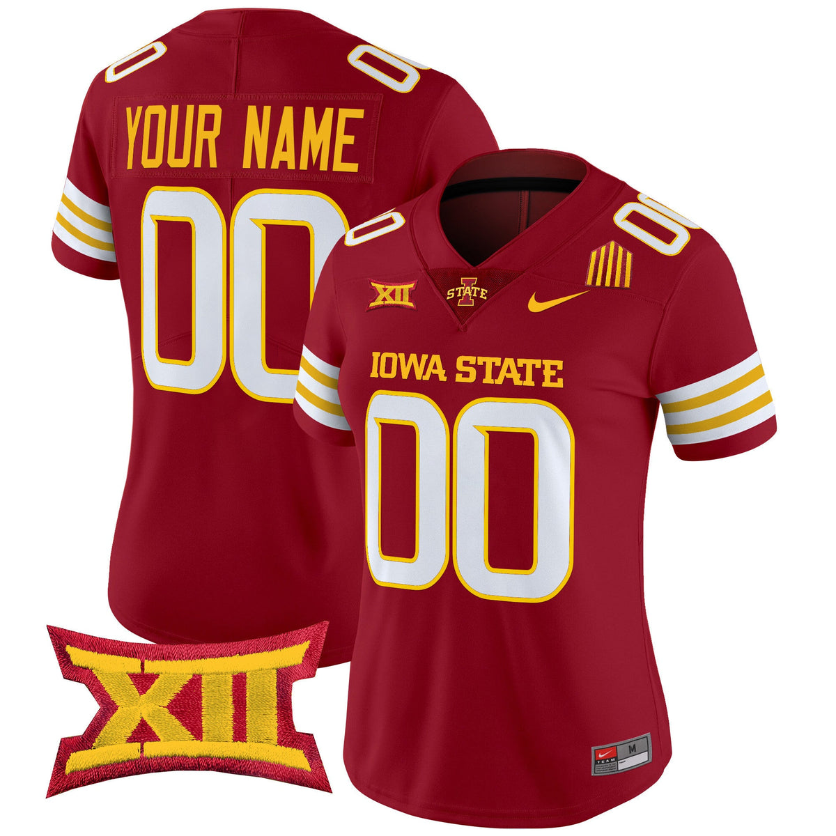 Iowa State Cyclones 2025 Vapor Limited Custom Jersey - All Stitched - image 9
