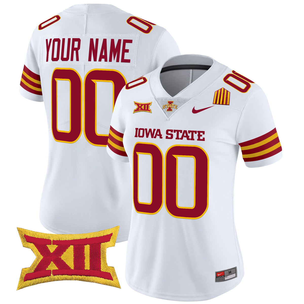 Iowa State Cyclones 2025 Vapor Limited Custom Jersey - All Stitched - image 11