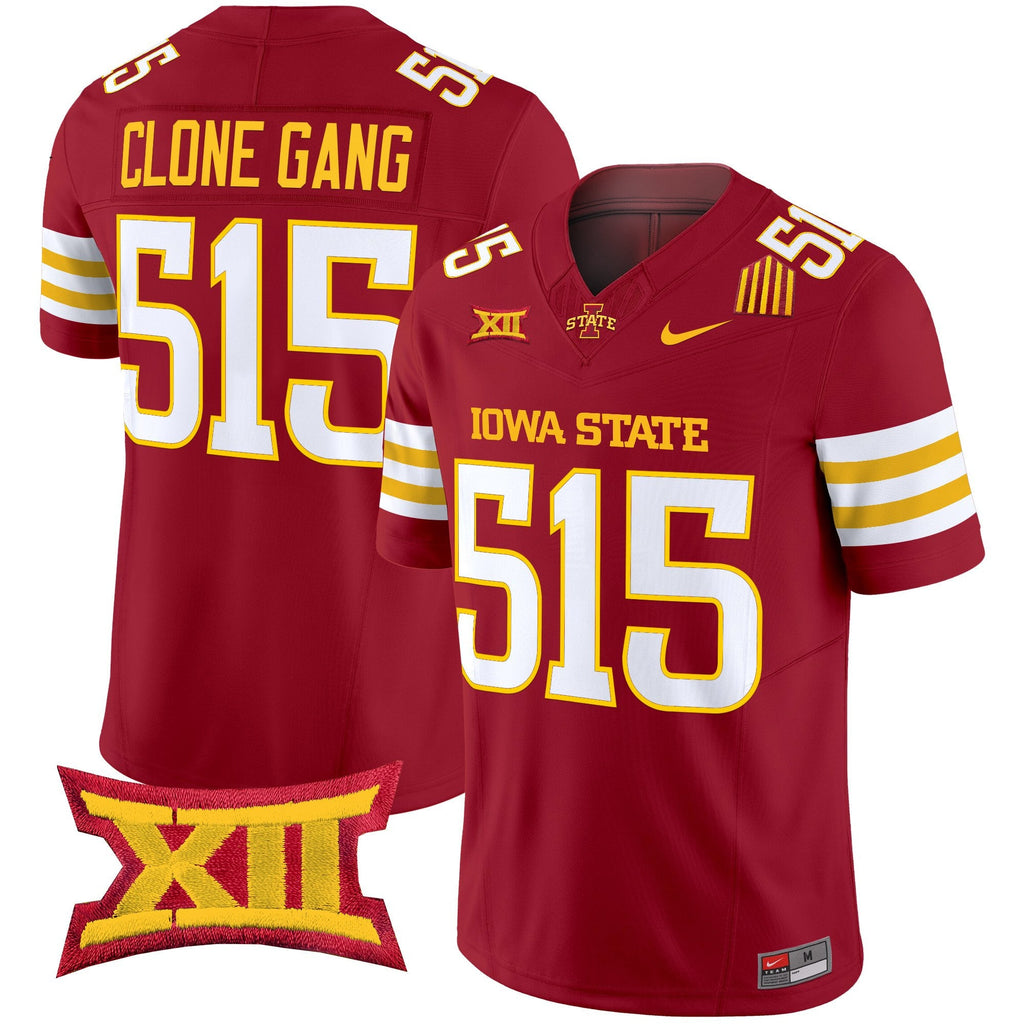 Men's Iowa State Cyclones 2025 Vapor Limited Jersey - All Stitched - image 20