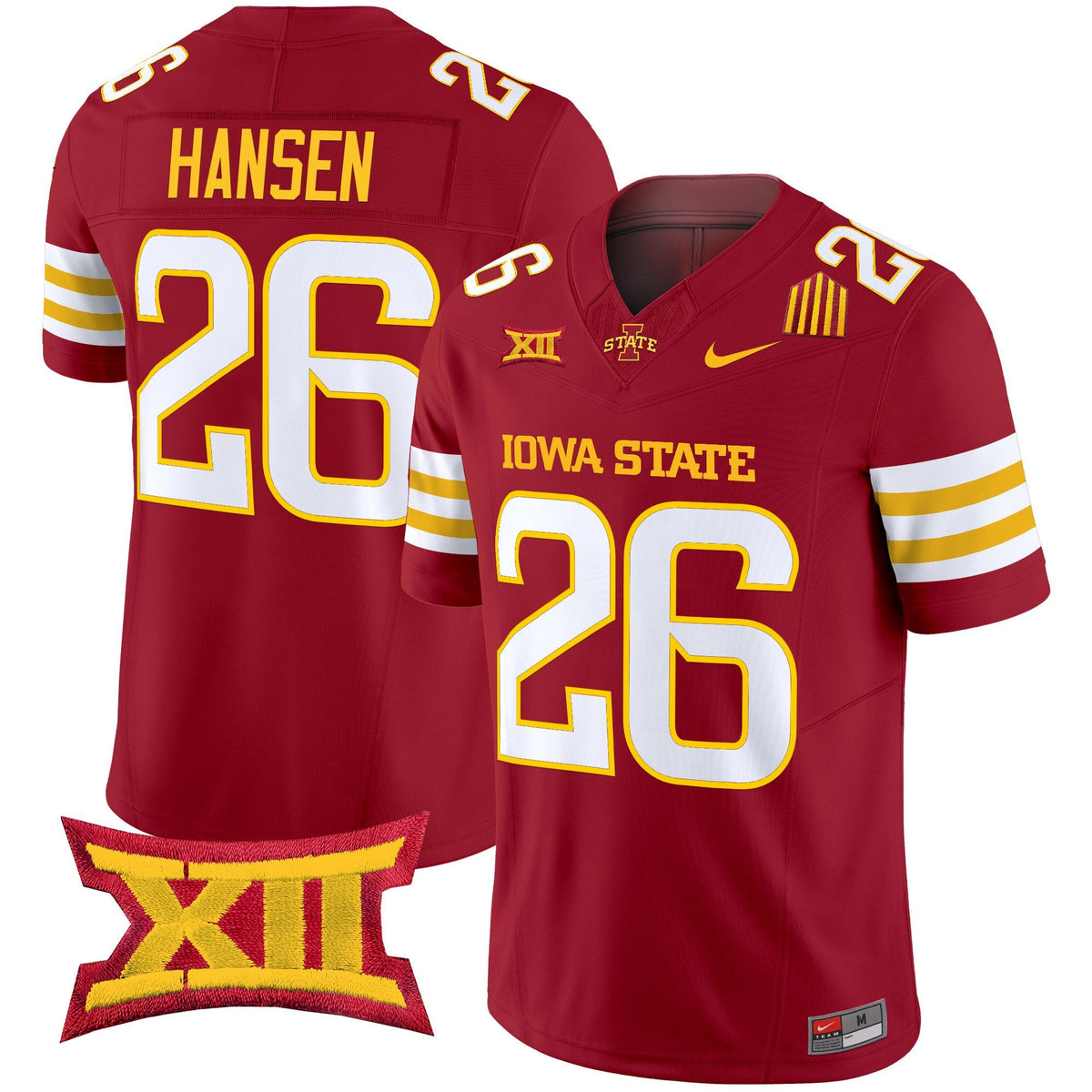 Men's Iowa State Cyclones 2025 Vapor Limited Jersey - All Stitched - image 25