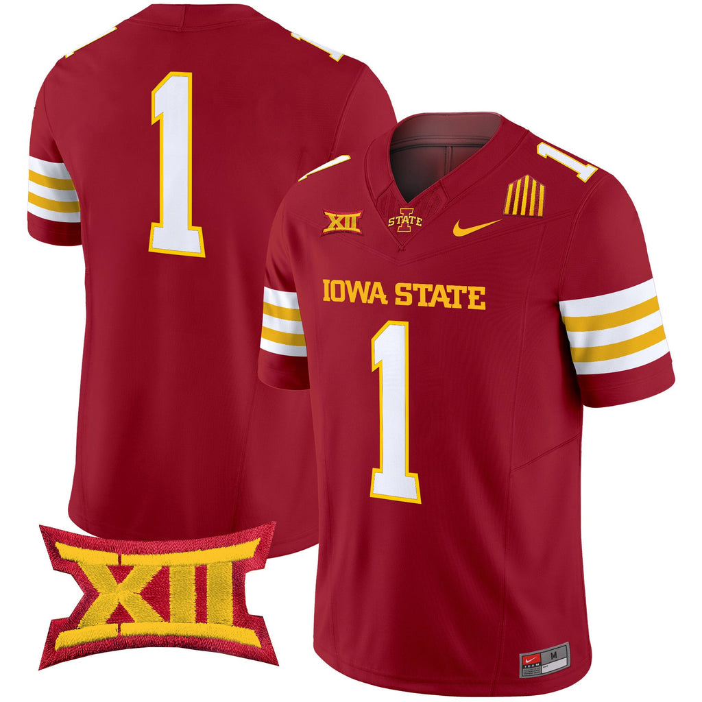 Men's Iowa State Cyclones 2025 Vapor Limited Jersey - All Stitched - image 27