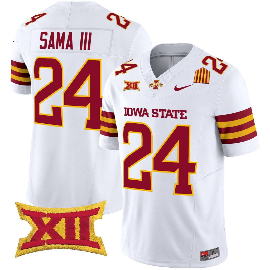 Men's Iowa State Cyclones 2025 Vapor Limited Jersey - All Stitched - image 39