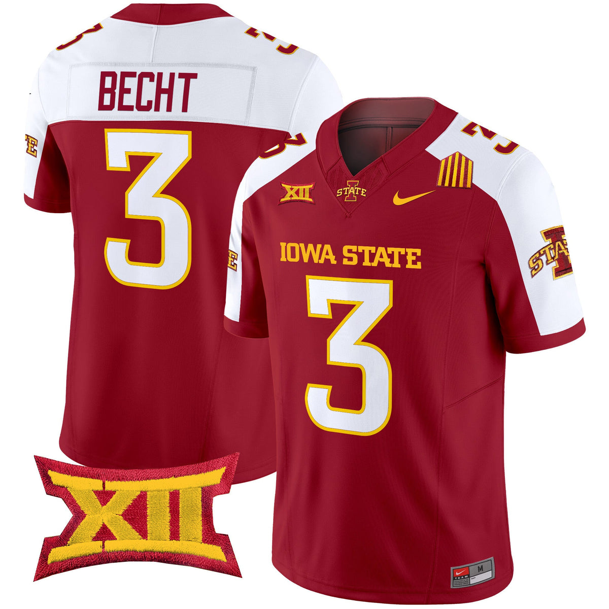 Men's Iowa State Cyclones 2025 Vapor Limited Jersey - All Stitched - image 1