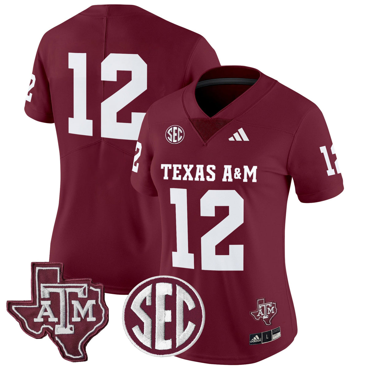 Women's Texas A&M Aggies 2025 Vapor Limited Jersey - All Stitched - image 21