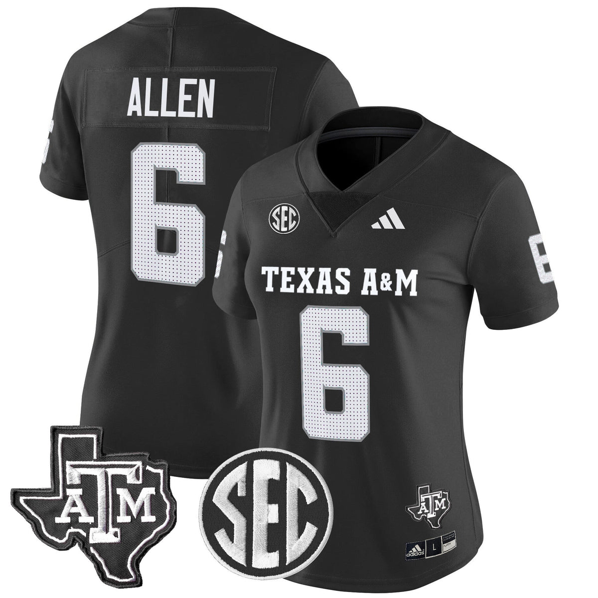 Women's Texas A&M Aggies 2025 Vapor Limited Jersey - All Stitched - image 24