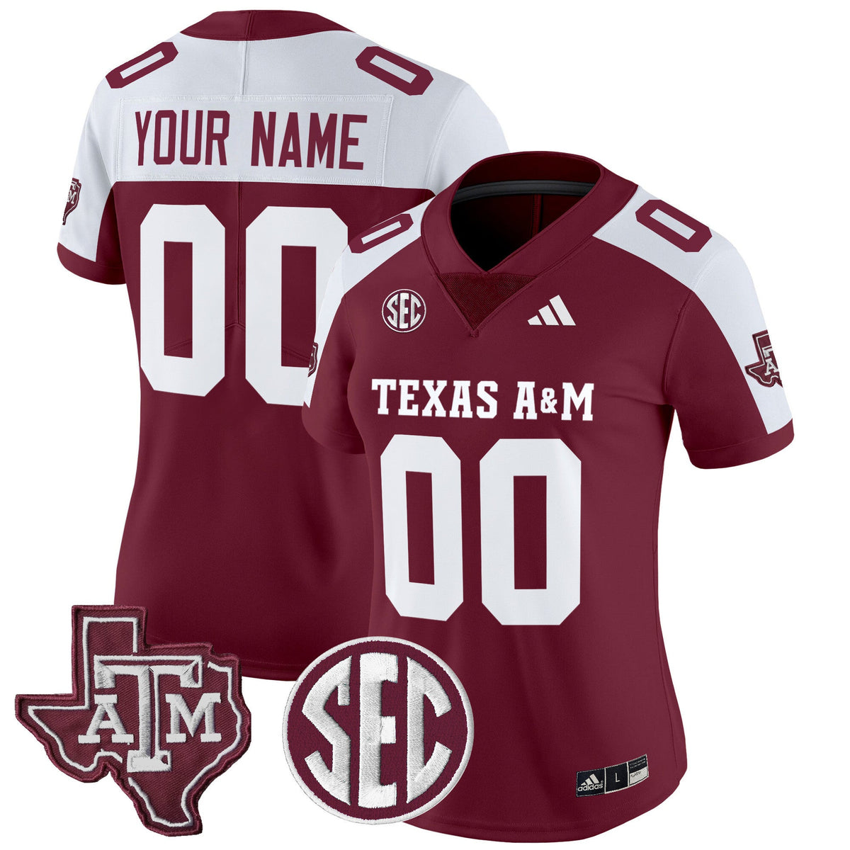Texas A&M Aggies 2025 Vapor Limited Custom Jersey - All Stitched - image 6
