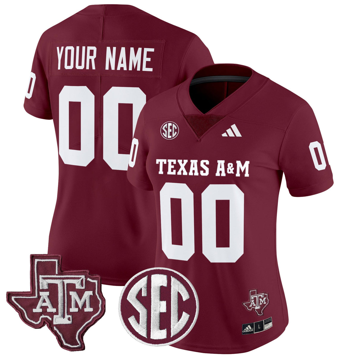 Texas A&M Aggies 2025 Vapor Limited Custom Jersey - All Stitched - image 8