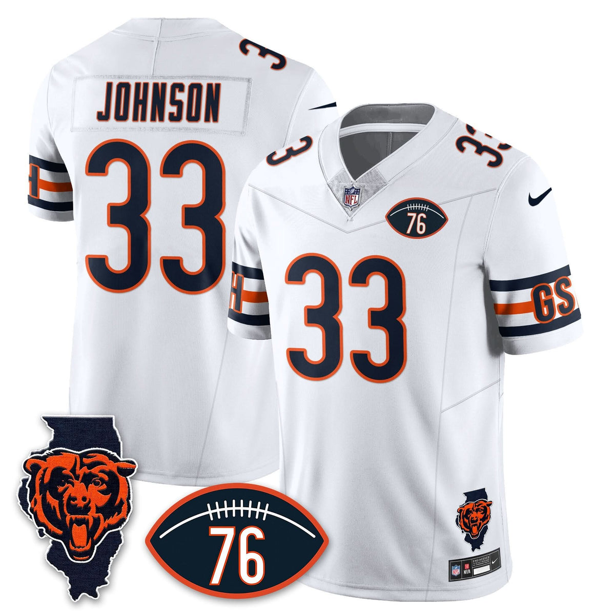 CB Honor Steve McMichael Jersey - image 33